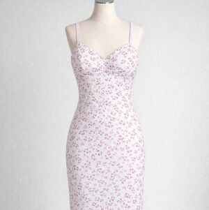 Lily Rose Floral Pink Dress